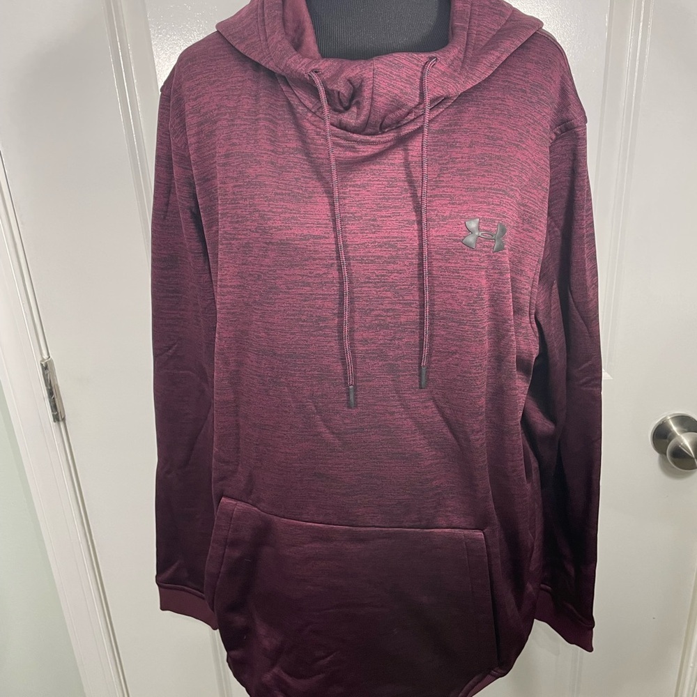 Under Armour Burgundy Pullover Hoodie CB-20